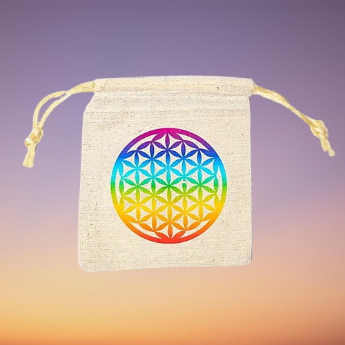 Bolsa de Algodón Flor de la Vida
