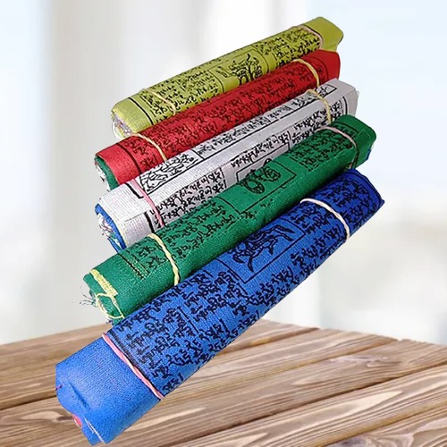 Banderas de Oración Tibetanas de 25