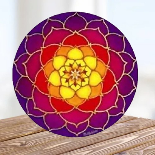 Pegatina Flor de Loto del Amanecer
