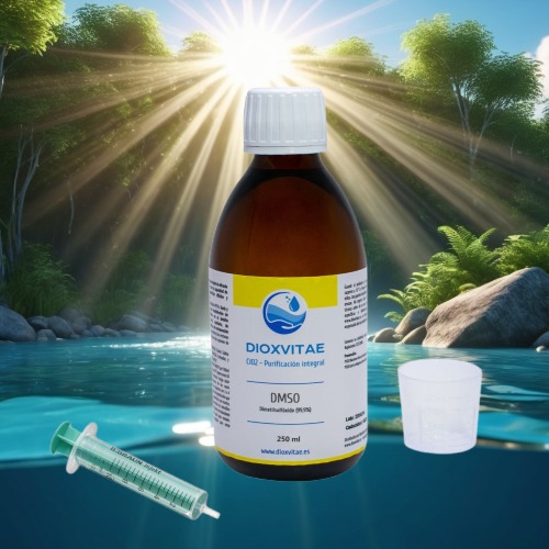 DMSO Dimetilsulfóxido 250 ml (vidrio)