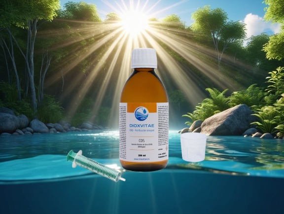 CDS Solución Dióxido de Cloro 250 ml (vidrio)