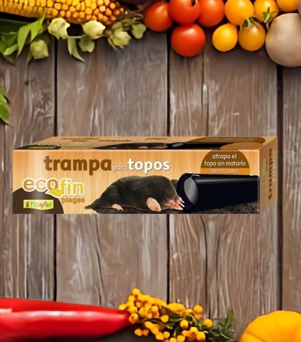 Trampa para topos mecánica
