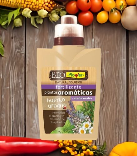 Fertilizante líquido para plantas medicinales y aromáticas