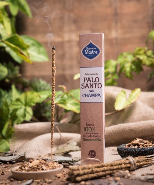 Incienso de Palo Santo con Champa