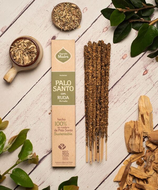 Incienso de Palo Santo con Ruda