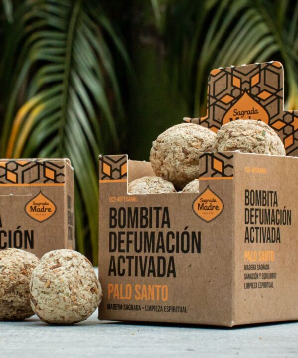 Bombita de defumación Activada Palo Santo x8