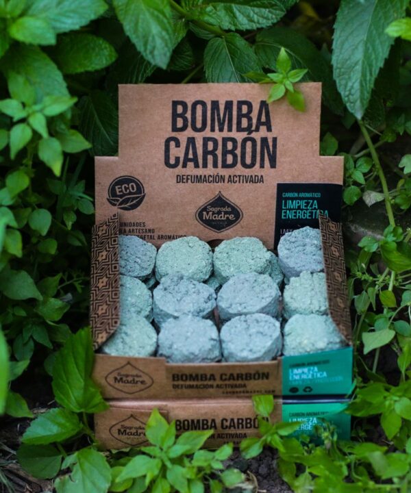 Bomba Carbón de defumación Activada de Limpieza Energética x24