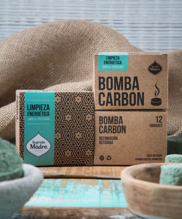 Bomba Carbón de Defumación Activada de Limpieza Energética x12
