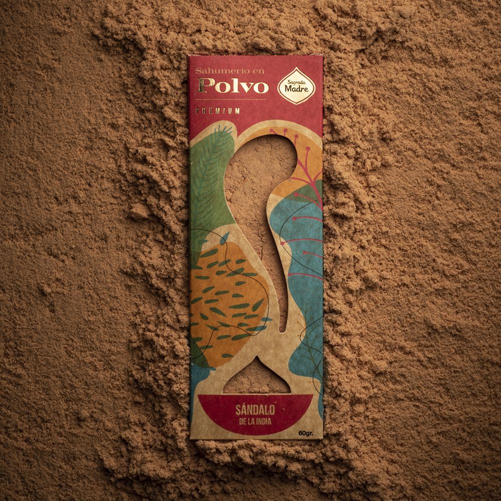 Incienso en Polvo Sándalo de La India