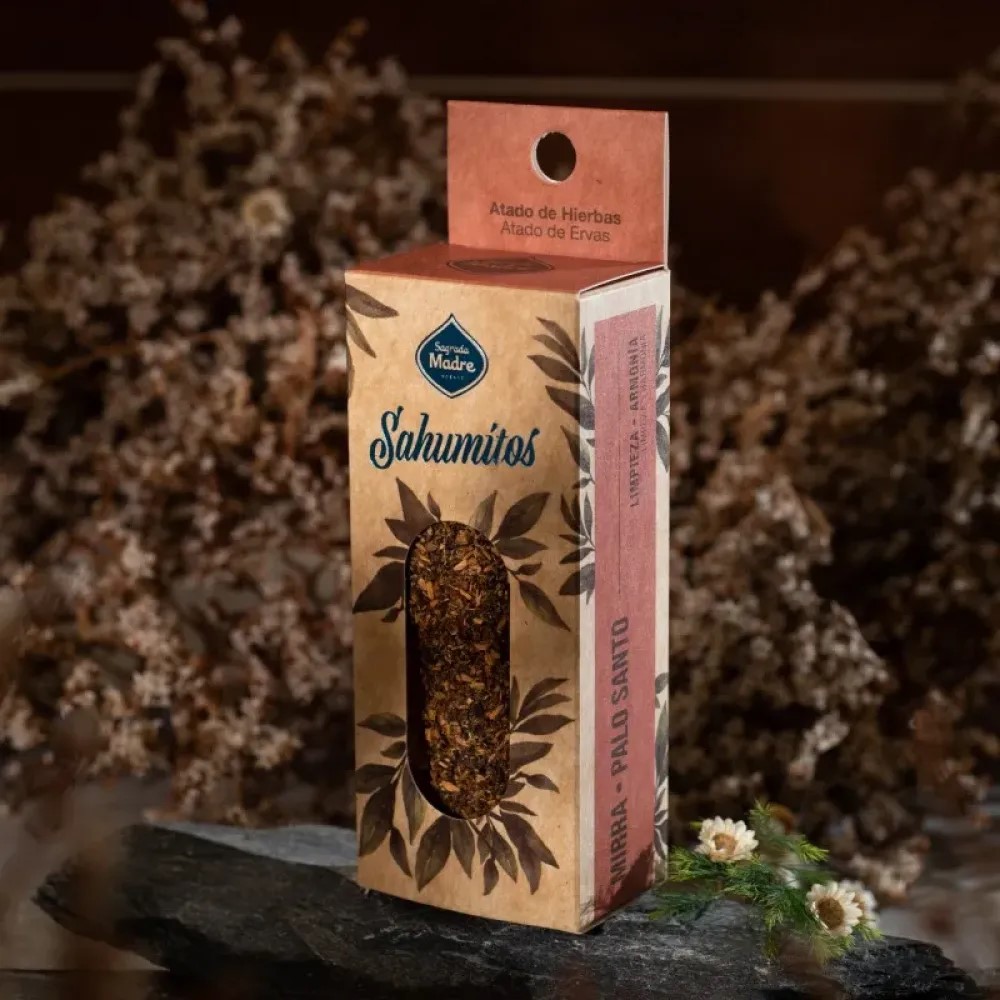Sahumito Mirra y Palo Santo x1