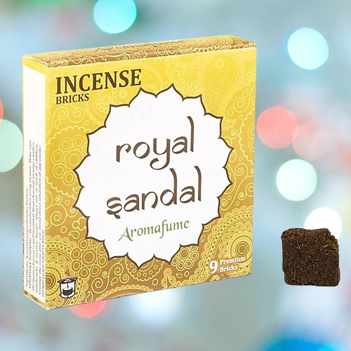 Ladrillos de Incienso Royal Sandal, Aromafume