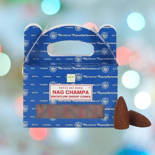 Conos de Incienso de Reflujo Nag Champa