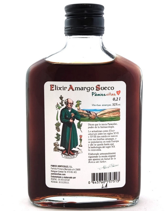 Elixir Amargo Sueco Pàmies Vitae (200 ml)