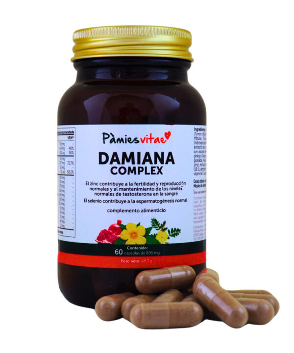 Damiana Complex PV (60 cápsulas)