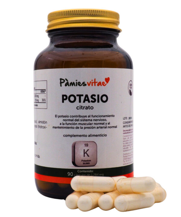 Citrato de potasio PV (90 cápsulas)