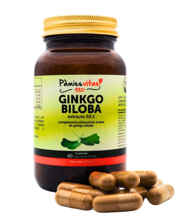 Ginkgo biloba PV (60 cápsulas)