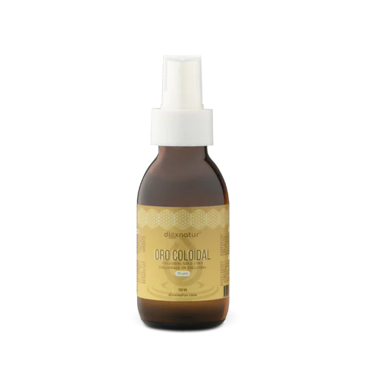 Oro Coloidal 20 PPM, 100ml