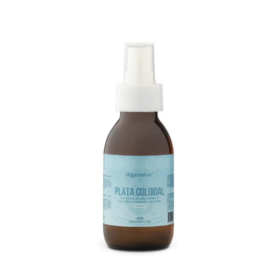 Plata Coloidal 20 PPM, 100ml