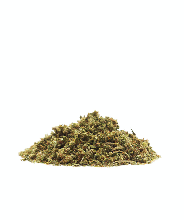 Flores Trim Blueberry CBD, Cogollos Picados, 50 g