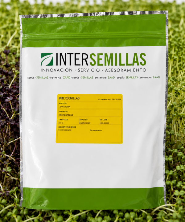 Germinado de Zanahoria, 500 g  (INTERSEMILLAS)