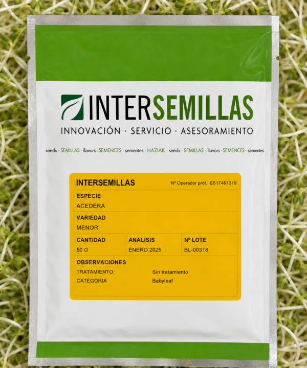 Germinado de Acedera Menor, 50 g (INTERSEMILLAS)