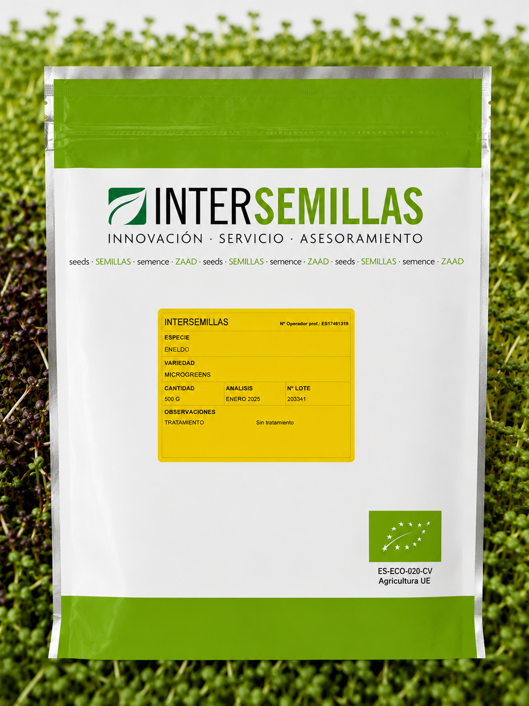 Germinado de Eneldo, 500 g (INTERSEMILLAS)