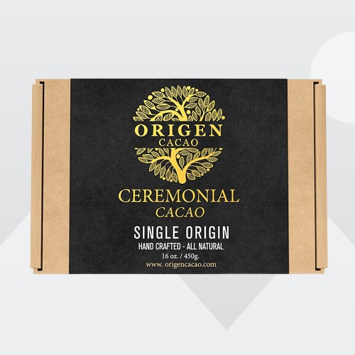 Cacao crudo ceremonial – Origen único – Producido por la tribu Arhuaca de Colombia