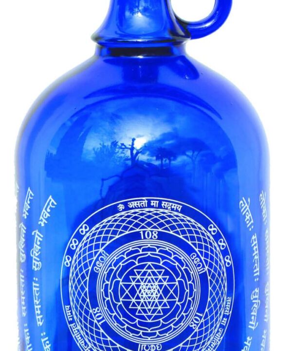 Botella Flor de la Vida y Sri Yantra 1 L