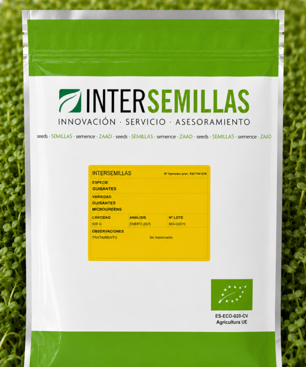 Germinado de Guisantes, 500 g ( INTERSEMILLAS)
