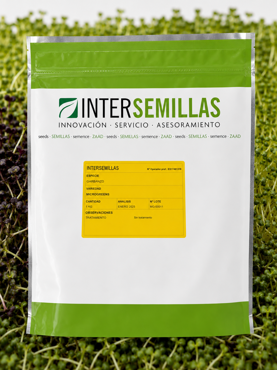 Germinado de Garbanzo, 1 Kg (INTERSEMILLAS)