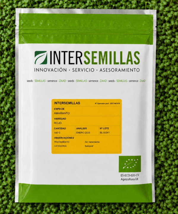 Germinado de Amaranto Rojo, 100 g (INERSEMILLAS)