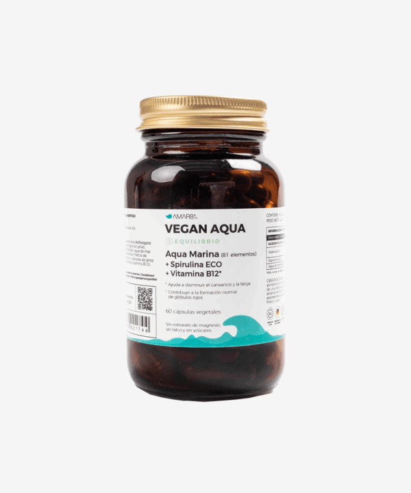Vegan Aqua, 60 Caps.