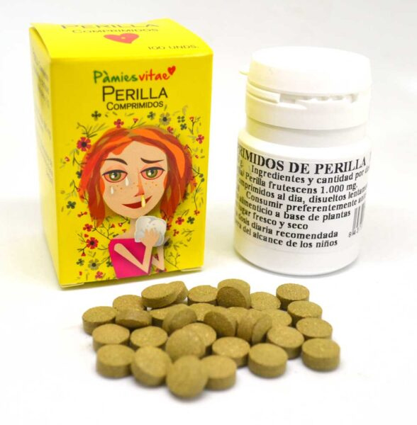 Comprimidos de hoja de Perilla (100 und.)