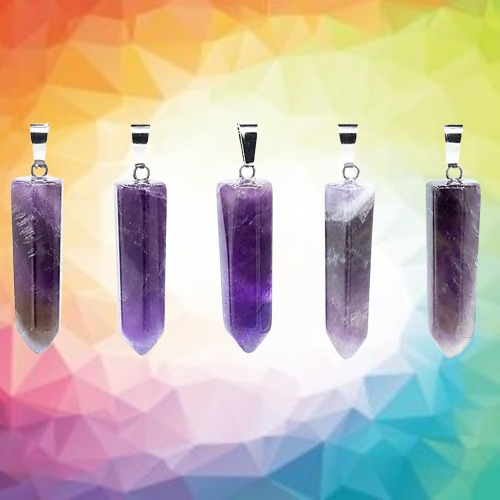 Colgante de Amatista Facetada