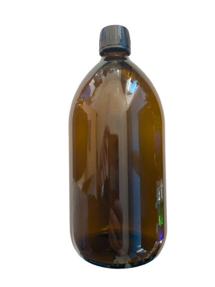 Botella Ámbar, 1 L
