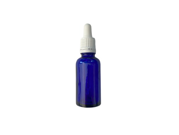 Bote con Gotero Azul, 30 ml
