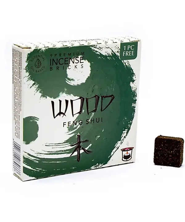 Aromafume Feng Shui ladrillos de incienso Madera 40gr