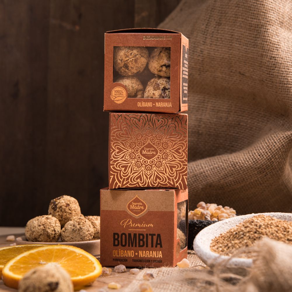 Bombitas x 8 Premium Olíbano y Naranja