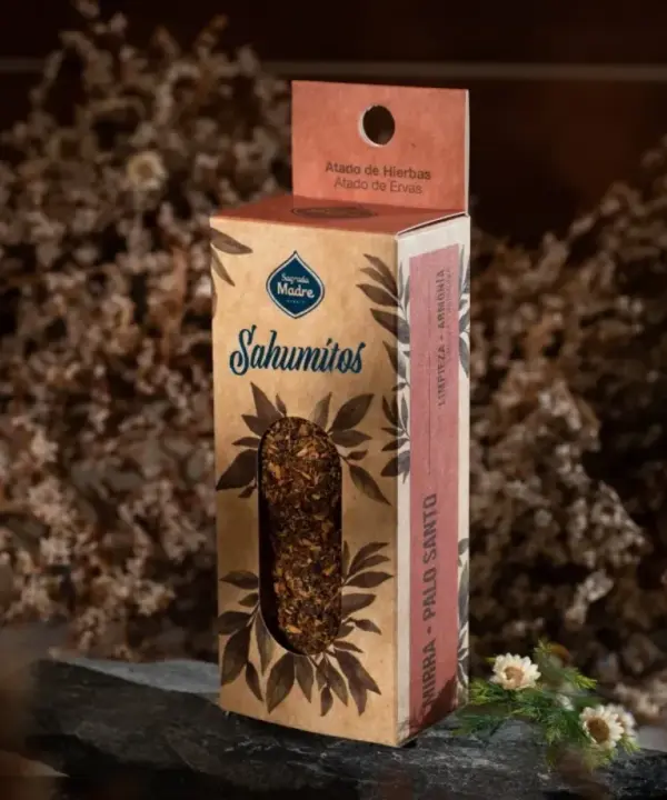 SAUMITO MIRRA Y PALO SANTO. ARMONIA-LIMPIEZA ENERGETICA