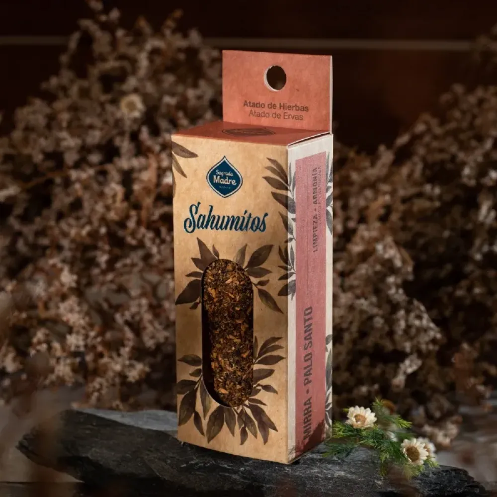 SAUMITO MIRRA Y PALO SANTO. ARMONIA-LIMPIEZA ENERGETICA