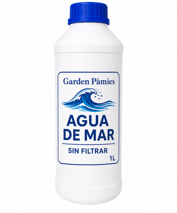 Agua de Mar Sin Filtar 1L