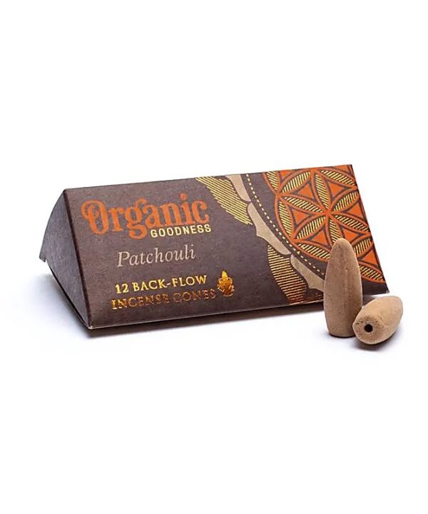 CONOS INCIENSO REFLUJO ORGANIC PACHULI- 24GR