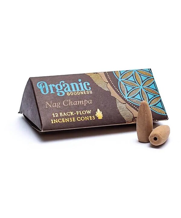 CONOS INCIENSO REFLUJO ORGANIC NAG CHAMPA- 24GR