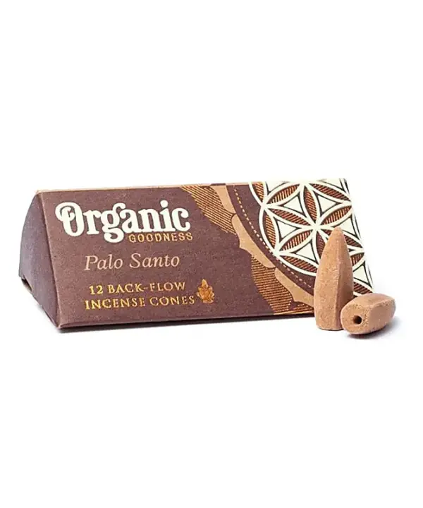 Conos de incienso natural de reflujo Palo Santo