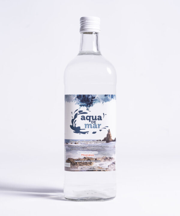 Agua de Mar 1L – Formato en Vidrio