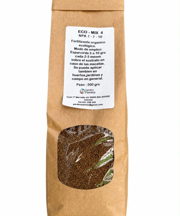 Fertilizante Organico EcoMix 4 (500 g)