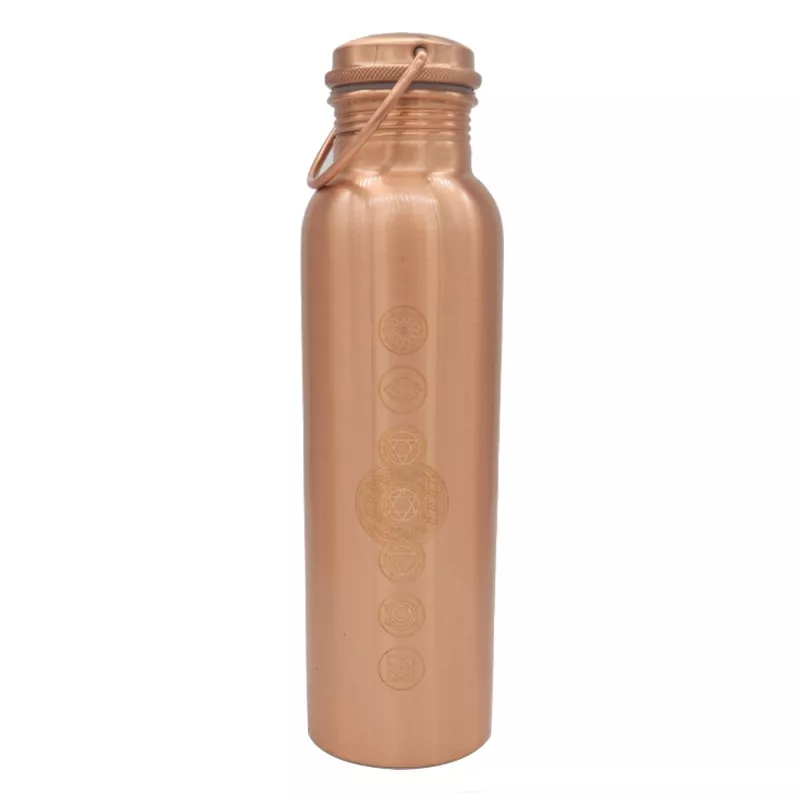 Botella de Cobre 7 Chakras 950ml