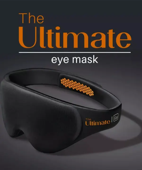 The Ultimate Eye Mask (El antifaz definitivo) Ideal para Vision Extraocular y Dormir